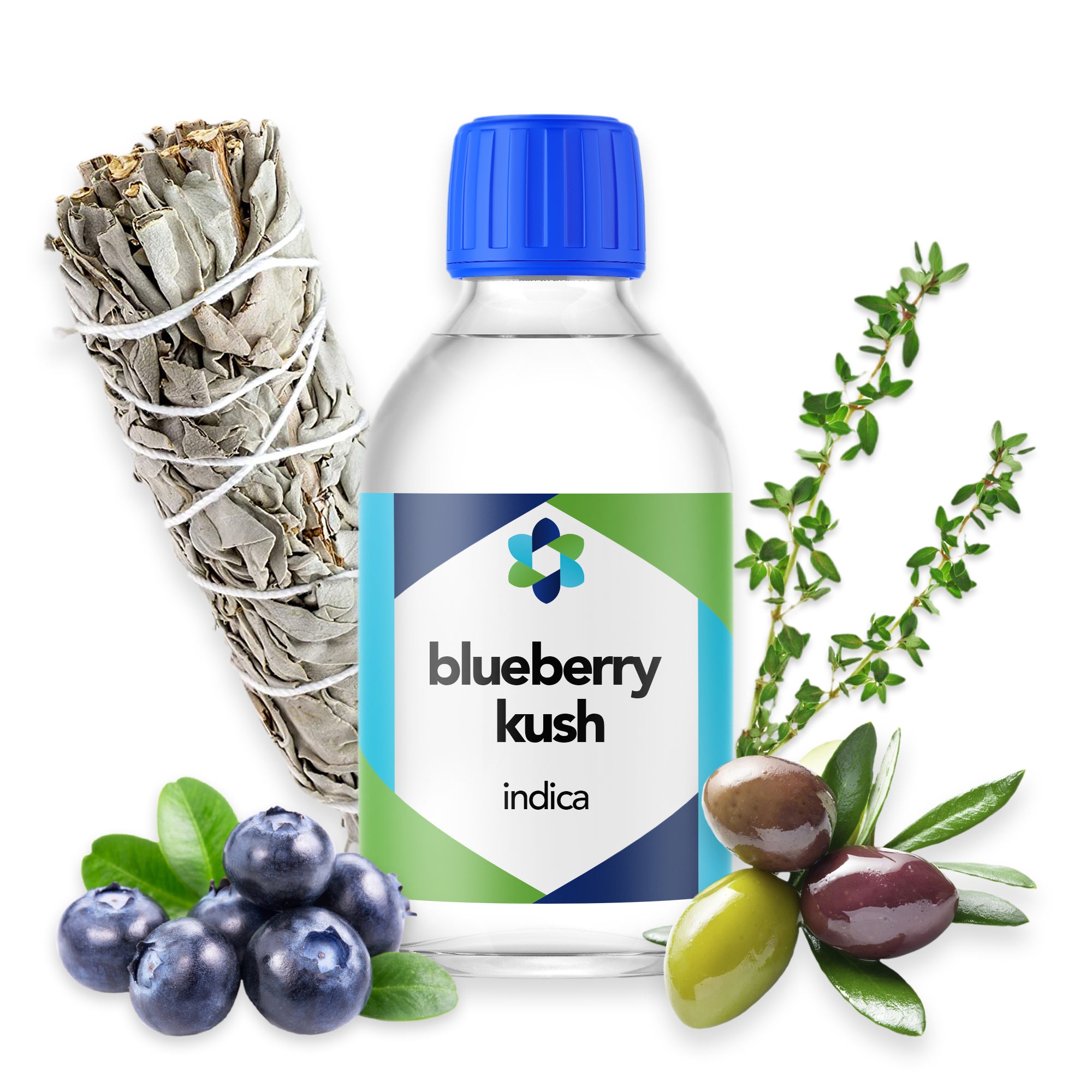 Blueberry Kush Terpenes - Unique Aromatic Depth with Rich Blueberry Essence